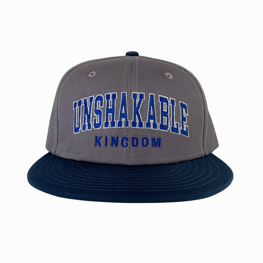 Unshakable Kingdom - Grey/Blue Cap
