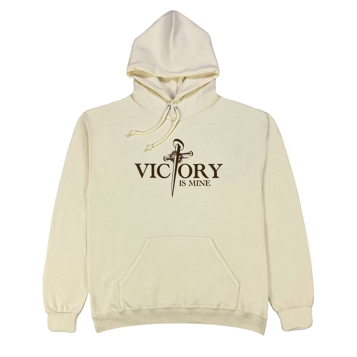 Victory Is Mine - Cream Hoodie