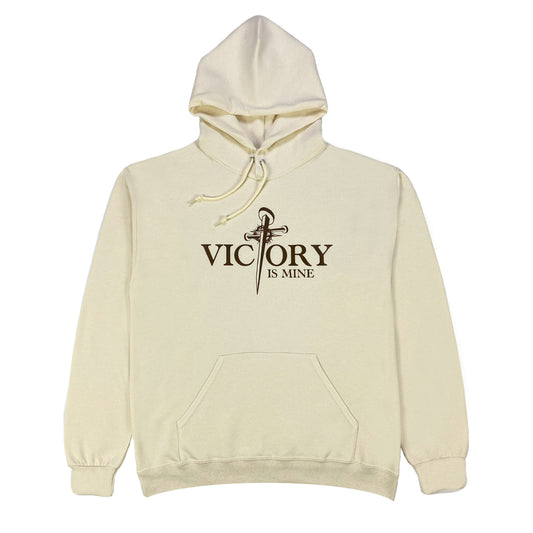 Victory Is Mine - Cream Hoodie
